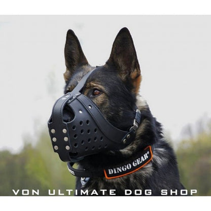 Dingo Gear Leather Muzzle5