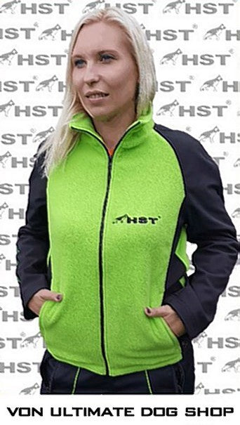 HST Ladies Fleece Print Jacket